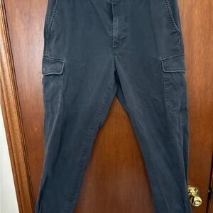 Uniqlo Dark Gray Cargo Pants for Men